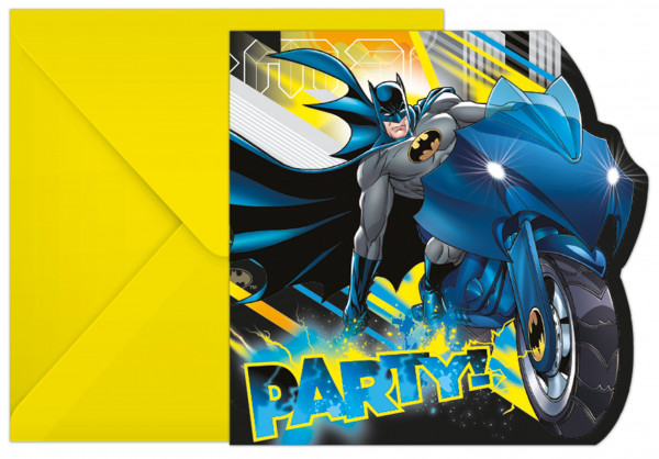 Batman Superpower FSC inbjudningskort