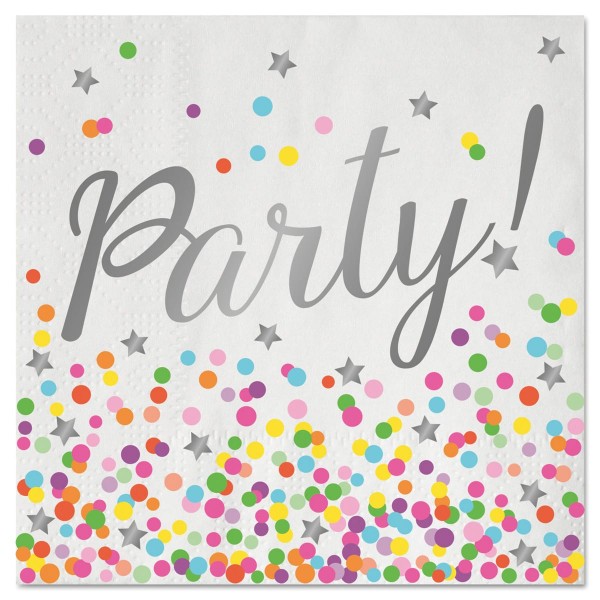 16 Party Knaller Servietten 33cm