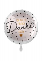 Danke sagen Folienballon 43cm