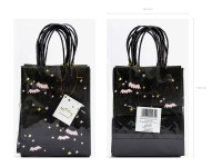 Vorschau: 6 Boo Town Geschenktüten schwarz