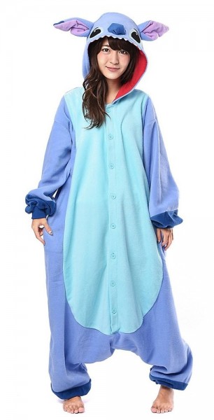 Kigurumi Stitch Kostüm Unisex