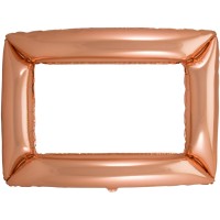 Roségoldener Fotorahmen 85 x 60cm