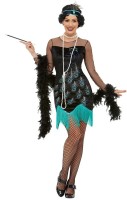 20er Jahre Peacock Flapper Kostüm