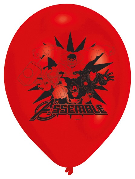6 Avengers Assemble Luftballons 23 cm 4
