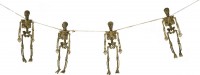 Skelett Girlande Partybones 80cm