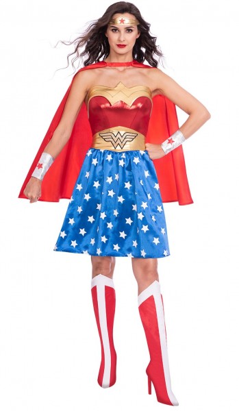 Wonder Woman Lizenz Kostüm für Damen 4