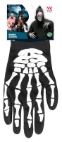 Halloween Horror Handschuhe Skelett Sensenmann