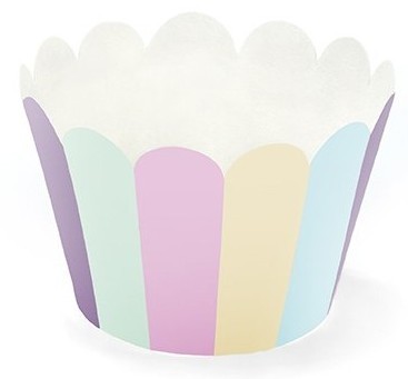 6 Einhorn Twinkle Cupcake Umrandungen 4