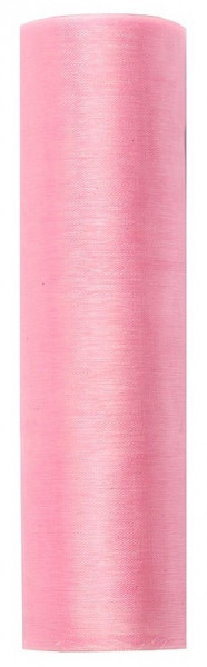 Organza Stoff Julie hellrosa 9m x 16cm