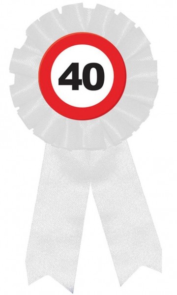 Zone 40 Anstecknadel