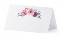 Vorschau: 25 Blumengarten Tischkarten 9,5 x 5,5cm