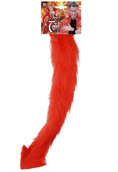 Teufelsschwanz Schweif Devil Kunstfell Biegbar 2
