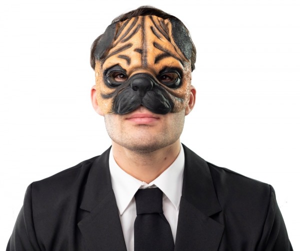 Moppie der Mops Halbmaske
