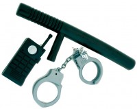 Polizei Einsatz Set 3-teilig