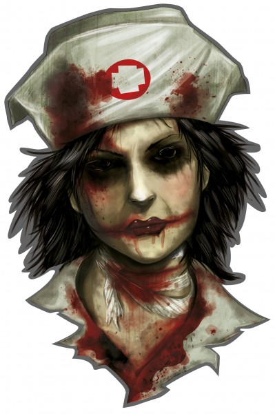 12 Horror Psychatrie Deko Ausschnitte