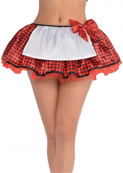 Rotkäppchen Tutu kariert