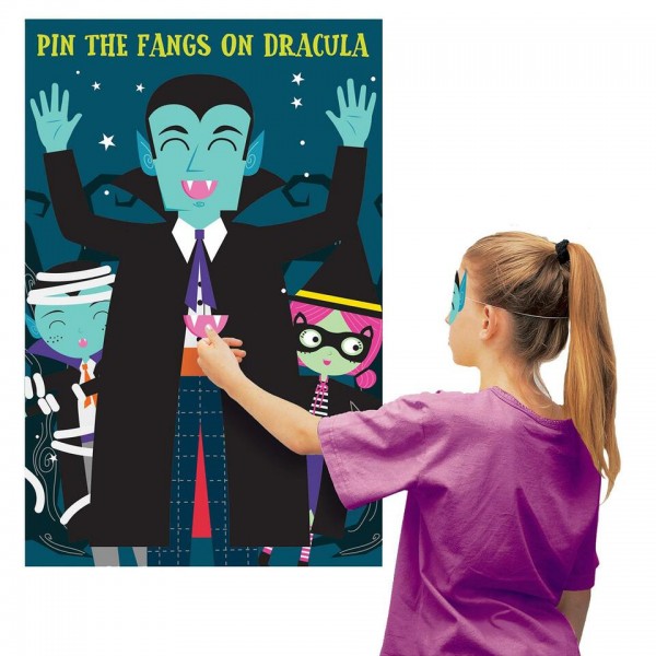 Vampirzahn Partyspiel 95 x 62cm