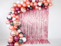 Roségold metallic Vorhang 90cm x 2,5m