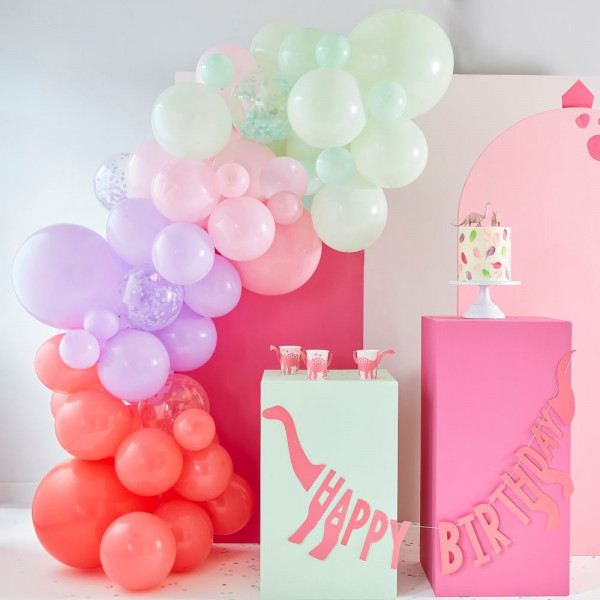 Pretty Pastel Ballongirlande