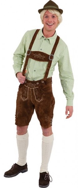 Kurze Trachten Lederhose für Herren