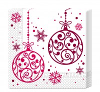 20 Weihnachtswunder Servietten 33cm