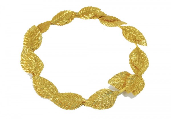 Römischer Lorbeerkranz Gold