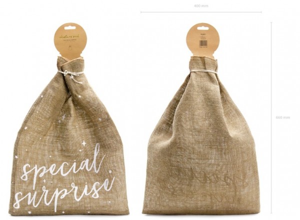 Special Surprise Jute Sack 40 x 55cm 3