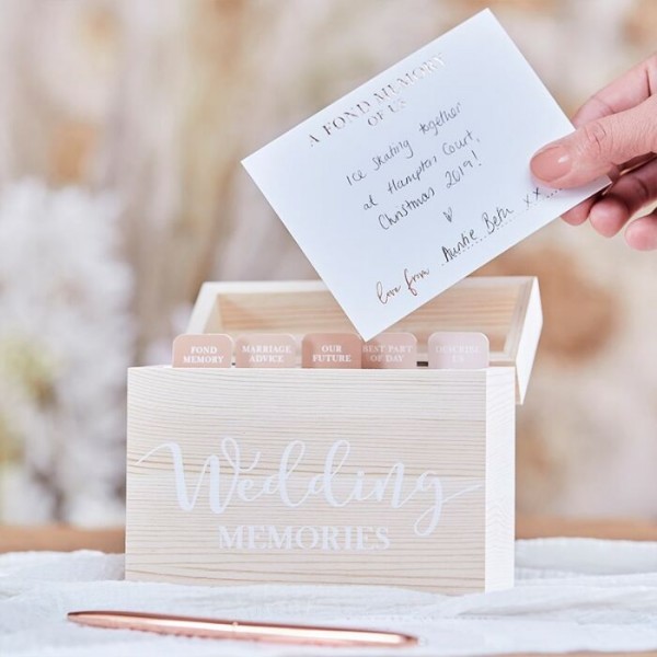 Country Wedding Erinnerungsbox