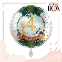 Vorschau: Balloha Geschenkbox DIY Jungle Friends Vier XL