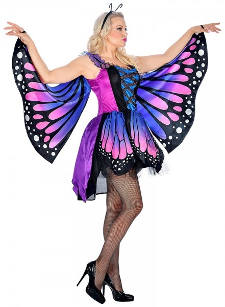 Mystisches Schmetterling Damenkostüm 4