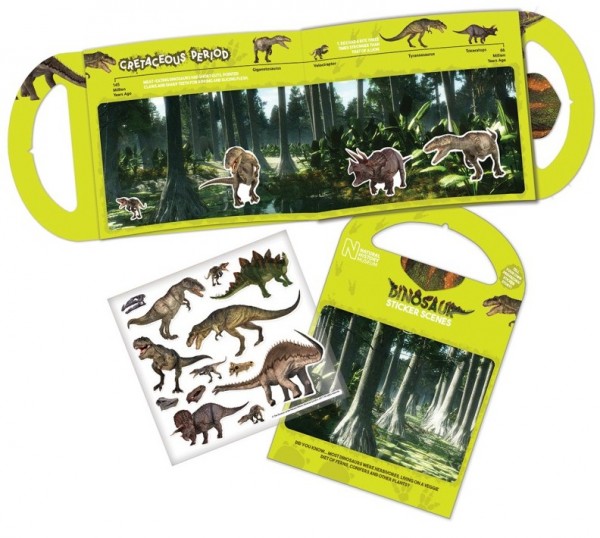 Dinosaurier Urzeit Szenen Sticker 2