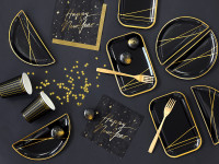 Vorschau: 20 Royal New Year Servietten 33 x 33cm