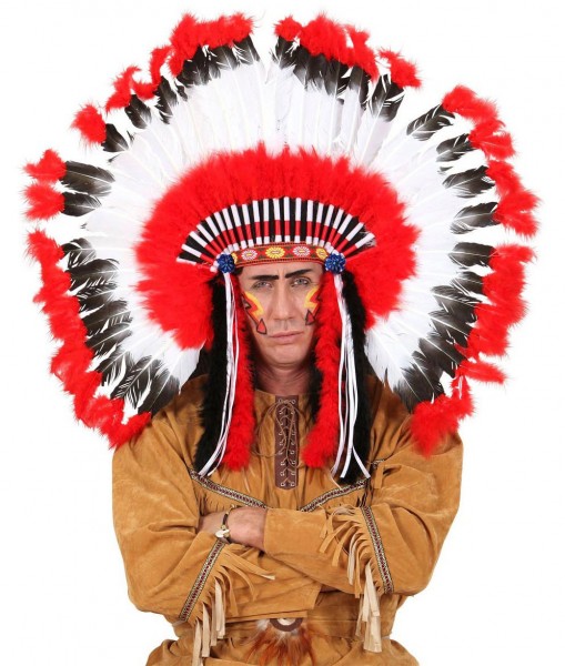 Premium Indianerkopfschmuck Deluxe