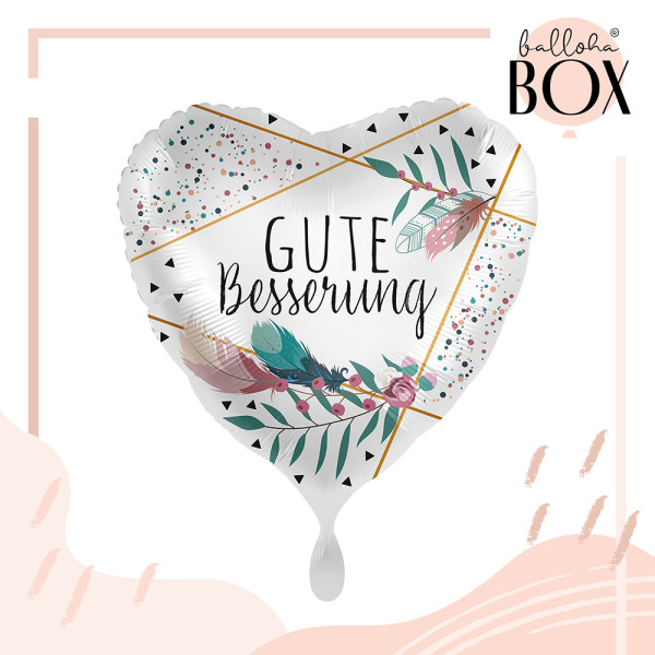 Balloha Geschenkbox DIY Gute Besserung Boho XL