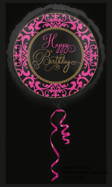 Fabulous Birthday Folienballon 43cm 2