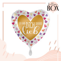 Vorschau: Balloha Geschenkbox DIY Ich hab Dich lieb XL