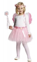 Pinkes Blumenfee Set