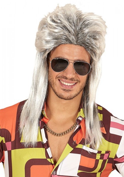Bradley Mullet Peruk i grått 4