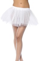 Tutu Unterrock 30cm Weiß