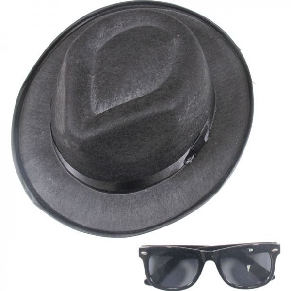 Feel the Funk Hut und Sonnenbrille
