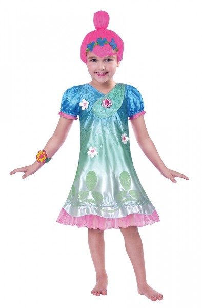 Poppy Troll Kinder Kostüm Classic