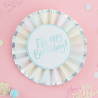 Pastell Regenbogen Birthday Anstecknadel