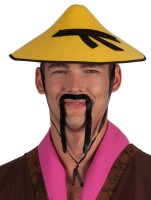 Schwarzer Xaolin Chinesen Bart