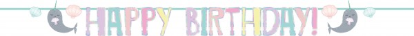 Narwal Party Girlande 2m