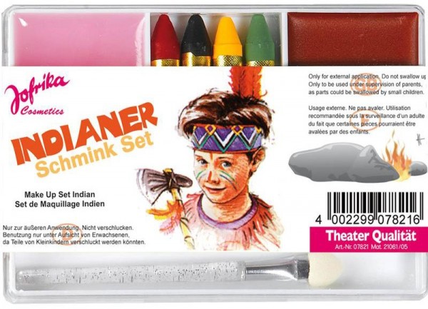 Apachen Indianer Schminkset