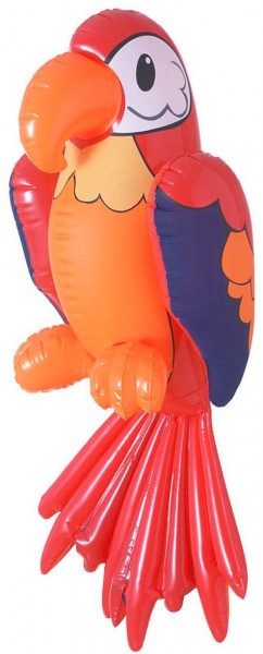 Aufblasbarer Papagei 60cm