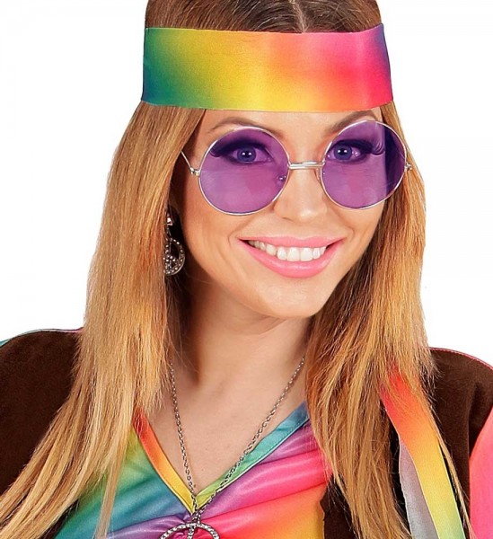 Hippie Brille John lila 4