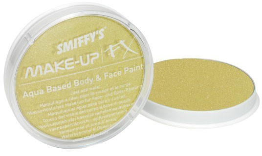 Goldenes Make-Up Für Gesicht Und Körper