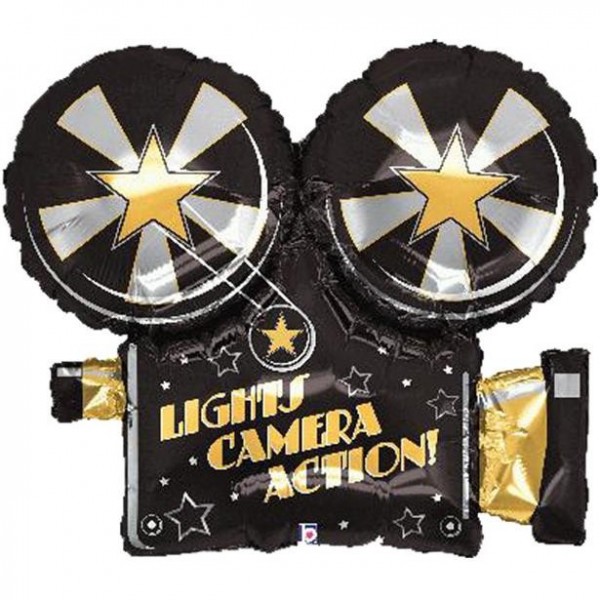 Folienballon Filmkamera 81cm