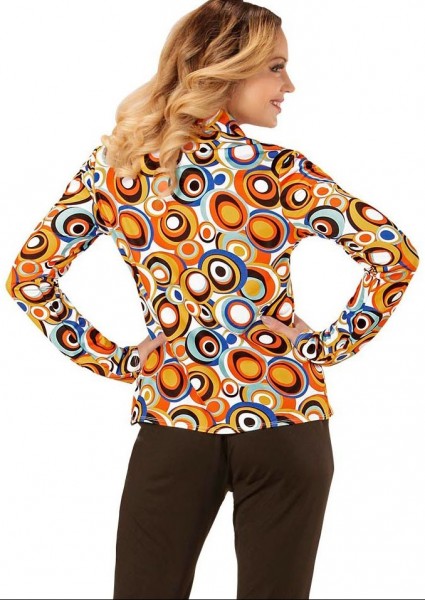 Crazy 70er Bluse Lisa für Damen 2